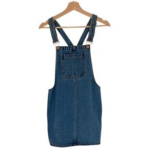 Forever 21 Denim Overall Dress Sz M